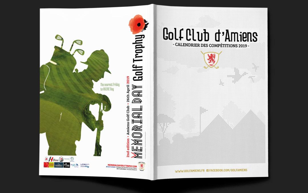 Communication print Golf-Club d’Amiens 2019